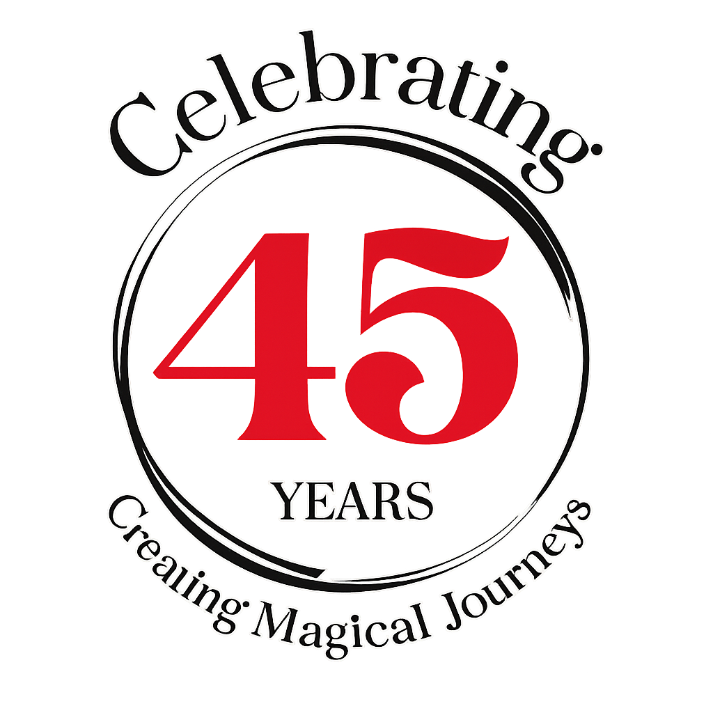 Celebrating 45 years of creating magical journeys